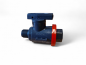 Preview: Plimat PVC Laborkugelhahn EPDM Innengewinde x Außengewinde 1/4 Zoll x 1/4 Zoll